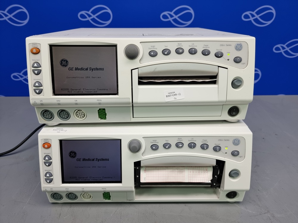 X Ge Cx Corometrics Series Fetal Monitors