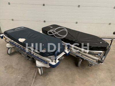 Stryker 11005 & Huntleigh Nesbit Evans Lifeguard Patient Trolleys