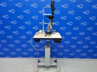 Haag Streit Slit Lamp on Table