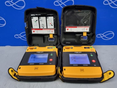 2 x Medtronic Lifepak 1000 Defibrillator