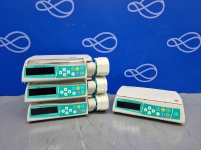 3 x Braun Perfusor Space Syringe Pump and 1 x Braun Infusomat Space Infusion Pump