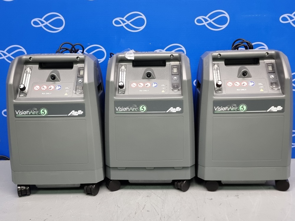 3 x Airsep Visionaire 5 Oxygen Concentrator