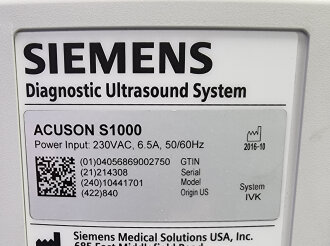 Siemens S1000 Helx Evolution Ultrasound System - 7