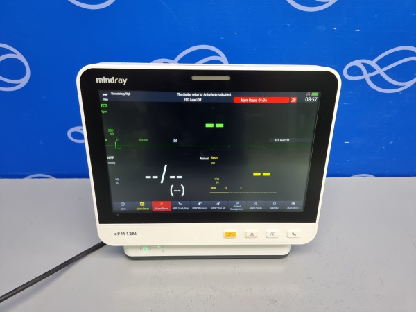 Mindray EPM 12M Patient Monitor