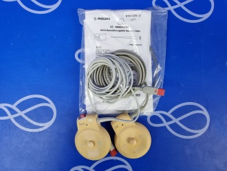 Philips Avalon M2735A Toco Transducer, Philips Avalon M2736A Ultrasound Transducer and Legplate Adapter Cable