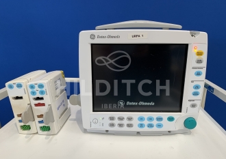 GE Datex Ohmeda Patient Monitor with Two Modules