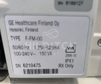 GE Datex Ohmeda Patient Monitor with Two Modules - 5