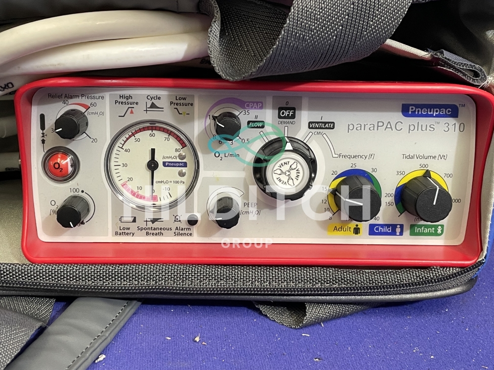 Pneupac ParaPAC Plus 310 Ventilator