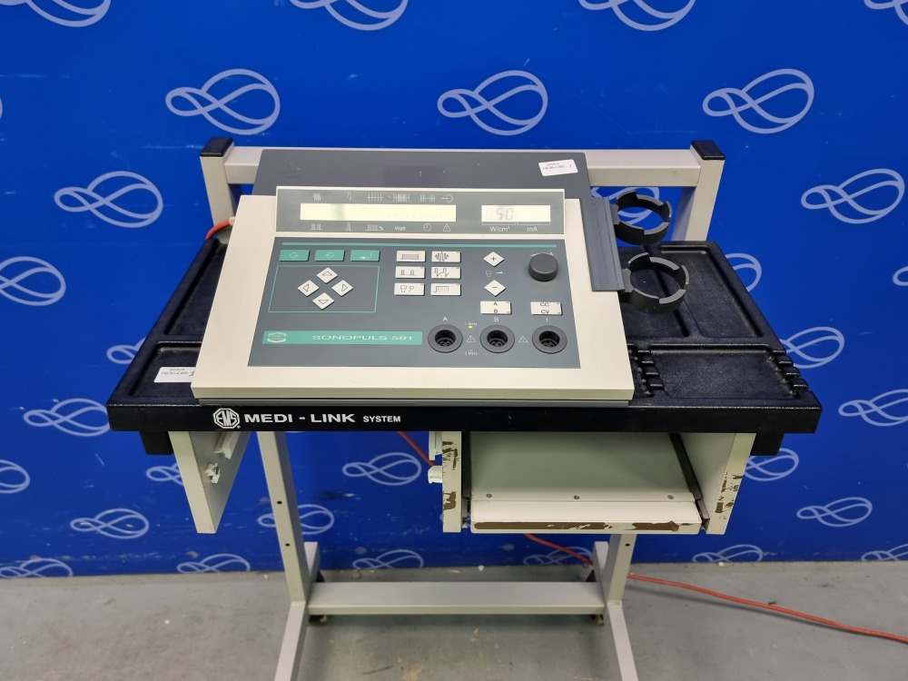 Enraf Nonius Sonopuls 591 Therapy Unit on Trolley