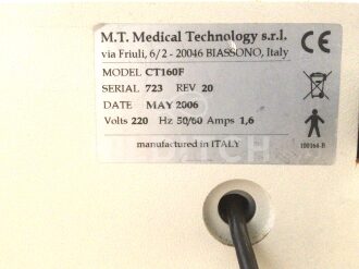 Medical Technology CT160F Mobile X-Ray Table - 5