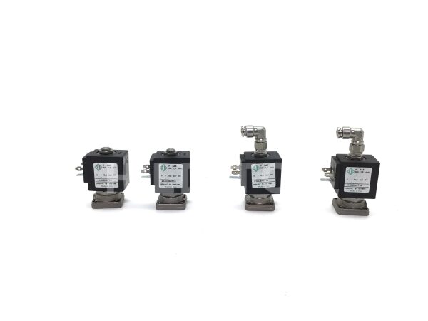 4 x Solenoid valves ODE 21ALBK4T15 (x2) / 31ALBA4T15 (x2)