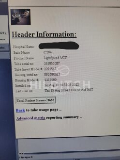GE Lightspeed VCT Scanner - 11