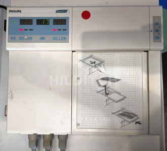 Philips Series 50-IP-2 Fetal Monitor with 3 Transducers and Trolley - 2