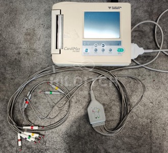 Fukuda Denshi CardiMax FX-7202 ECG Machine with 10 Leads