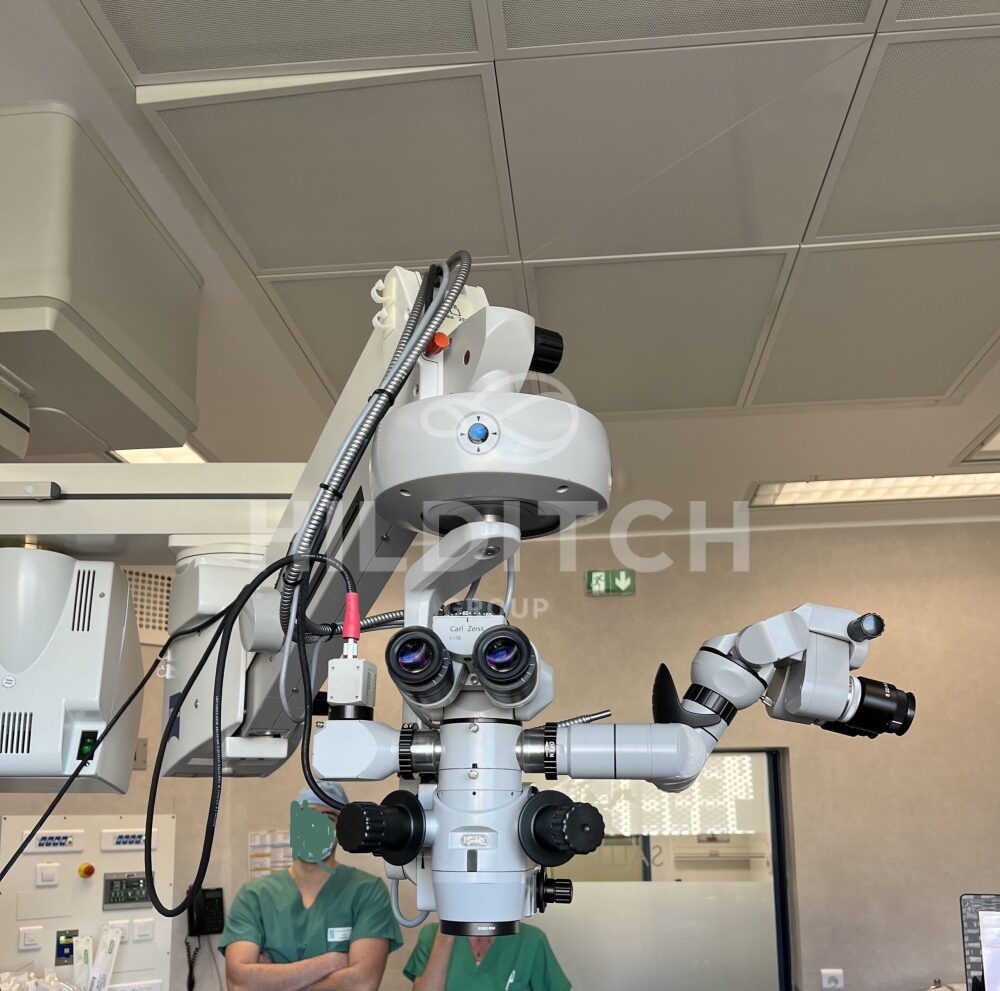 Zeiss Visu 160 Ceiling Mounted Operating Microscope