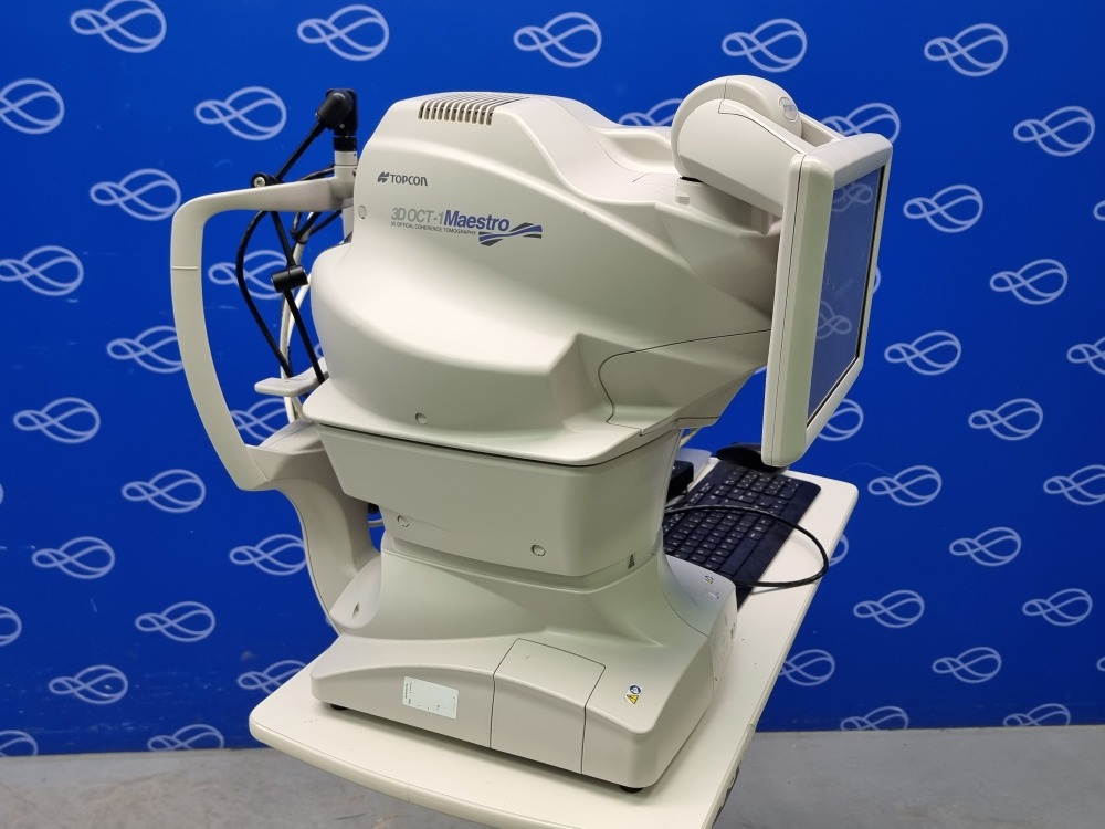 Topcon 3D OCT-1 Maestro 3D Optical Coherence Tomography System on Table