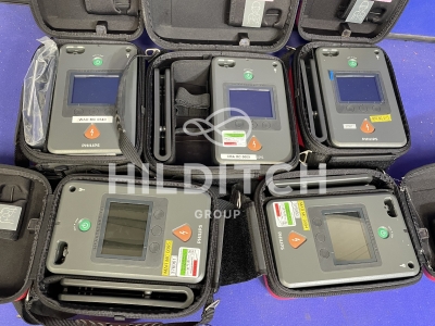 5 x Philips Heartstart FR3 Defibrillators