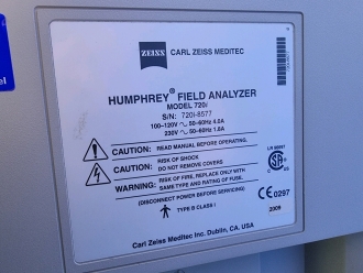 Zeiss Humphrey Model 720i Field View Analyser on Table - 4