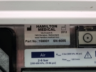 Hamilton Medical G5 Ventilator - 3