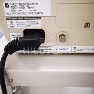 3 x Nihon Kohden ECG-1350K Electrocardiographs - 5