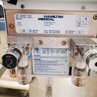 3 x Hamilton Medical Raphael Silver Emergency Ventilators - 5