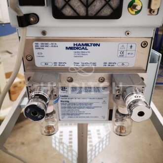 3 x Hamilton Medical Raphael Silver Emergency Ventilators - 8