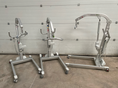 3 x Liko Viking M Patient Hoists