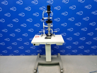 Haag-Streit BM900 Slit Lamp on Table