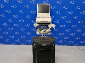 Siemens Acuson P300 Portable Ultrasound on Cart ** NO HDD**