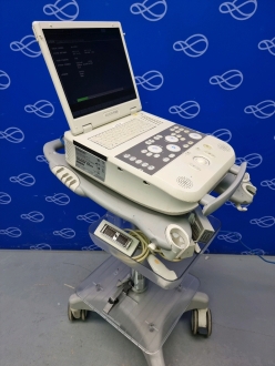 Siemens Acuson P300 Portable Ultrasound on Cart ** NO HDD** - 4