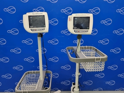 2 x Verathon GlideScope Video Monitor on Rollstand