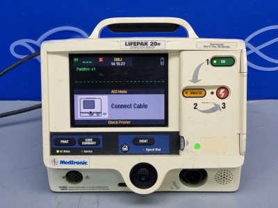 Medtronic Lifepak 20e Defibrillator