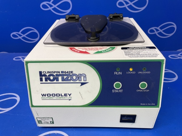 Woodley Clinispin Horizon 642E Centrifuge