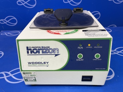 Woodley Clinispin Horizon 642E Centrifuge