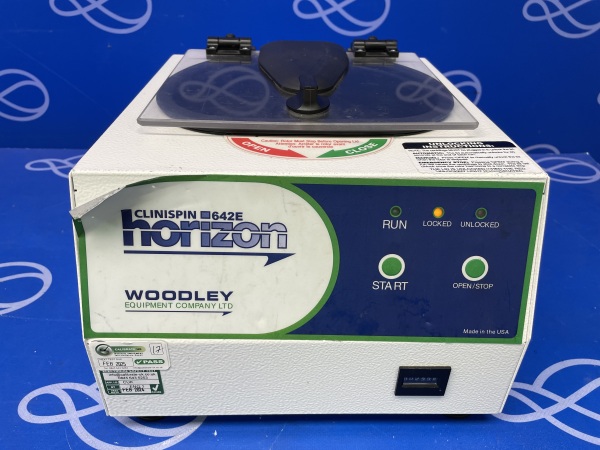 Woodley Clinispin Horizon 642E Centrifuge