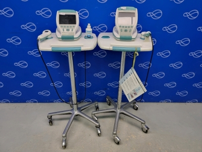 2 x Verathon BladderScan BVI9400 on Stand