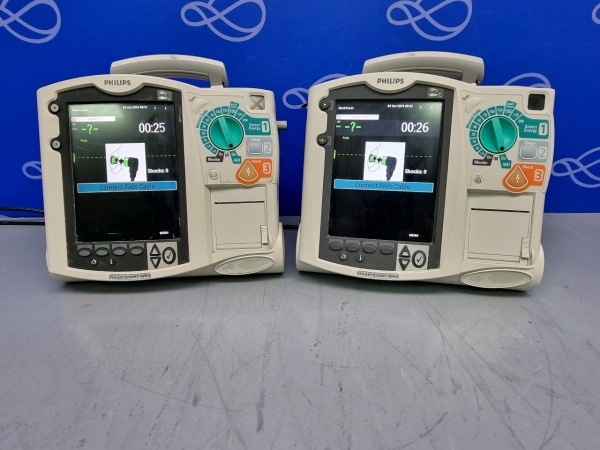 2 x Philips HeartStart MRx Defibrillator