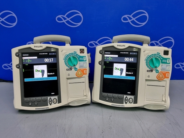 2 x Philips HeartStart MRx Defibrillator