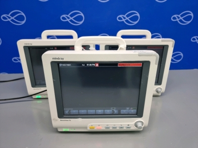 3 x Mindray BeneView T5 Patient Monitor