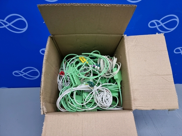 Quantity of Draeger 3 Lead ECG Cables and ECG Trunk Leads