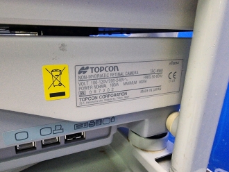 Topcon TRC-NW8 Non-Mydriatic Retinal Camera on Trolley - 5