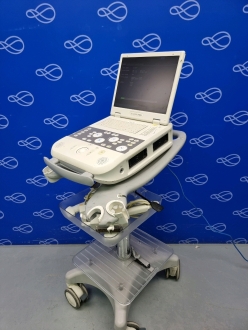 Siemens Acuson P300 Portable Ultrasound on Cart ** NO HDD** - 3