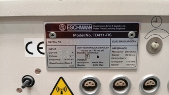 Eschmann TD411RS Diathermy - 5