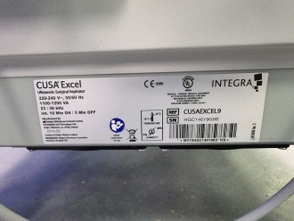 Integra Cusa Excel+ Ultrasonic Tissue Ablation System Console - 4