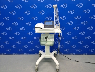 GE Mac 2000 ECG Recorder on Trolley