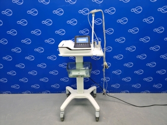 GE Mac 2000 ECG Recorder on Trolley