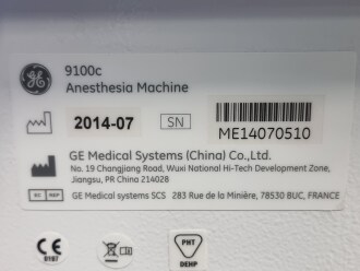 Datex Ohmeda 9100c Anaesthetic Machine - 4