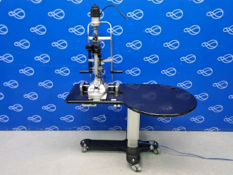 Keeler Symphony Slit Lamp on Electric Table