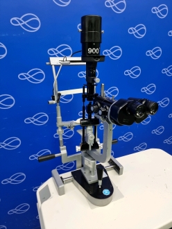 Haag Streit 900 Slit Lamp on Takagi Auto Desk ST33 - 2