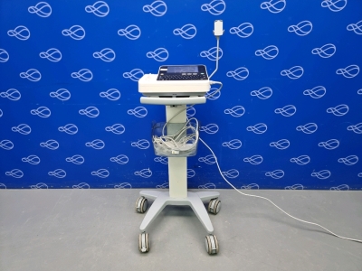 Mindray BeneHeart R12 ECG Machine on Trolley